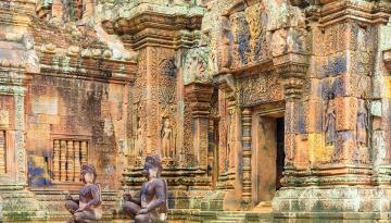 Kambodscha - Khmer: ព្រះរាជាណាចក្រកម្ពុជា, Preăh Réachéanachâk Kâmpŭchéa