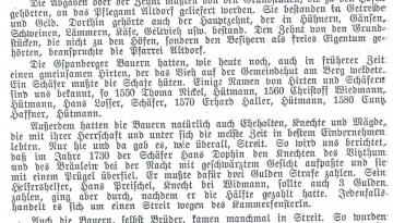 aus den Jahre 1928 - Das Dörfchen Gspannberg ...