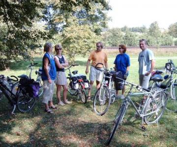 Mit dem Fahrrad durch Gspannberg ...