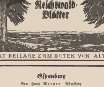 aus den Jahre 1928 - Das Dörfchen Gspannberg ...