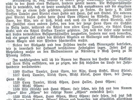 aus den Jahre 1928 - Das Dörfchen Gspannberg ...