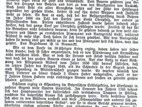 aus den Jahre 1928 - Das Dörfchen Gspannberg ...