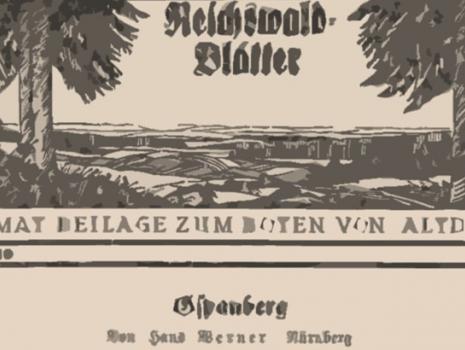 aus den Jahre 1928 - Das Dörfchen Gspannberg ...