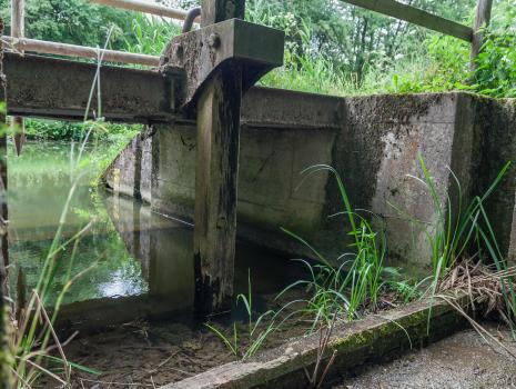 Grundablaß Gspannberg am alten Kanal