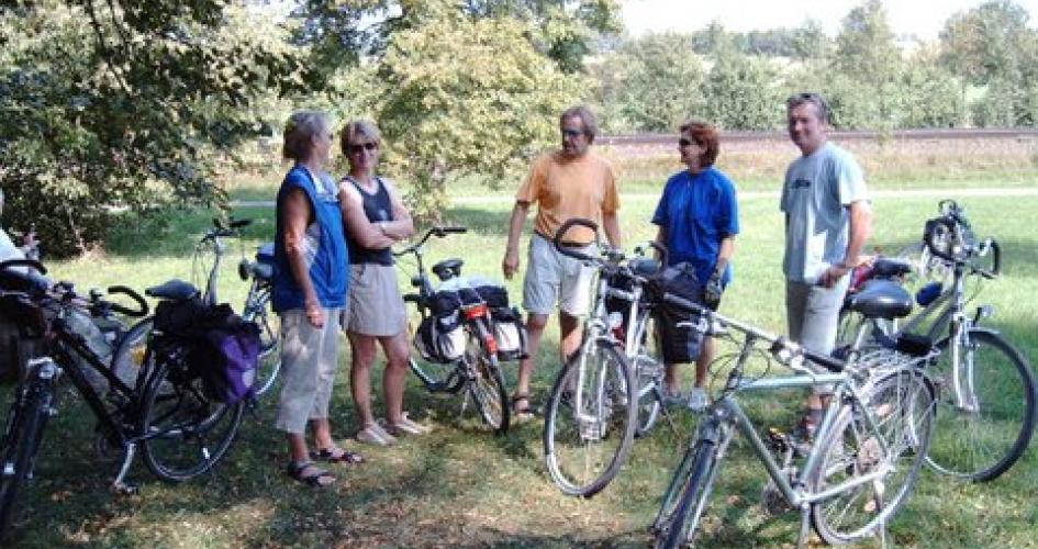 Mit dem Fahrrad durch Gspannberg ...